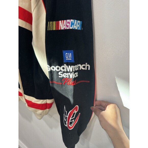 Vintage Dale Earnhardt Jeff Hamilton Jacket Nascar Racing Goodwrench Rare Sz L - Picture 9 of 10